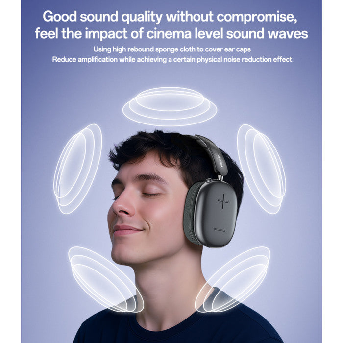 Yesido EP10 Bluetooth 5.4 Wireless & Wired Headset | ANC + ENC Noise Cancelling | 35H Battery