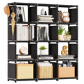 12 Cube Modular Storage Organizer Shelf Multi Purpose Storage Unit