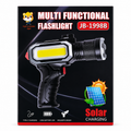 JB-1998B Multifunctional Flashlight – Solar & Type-C Rechargeable LED Torch