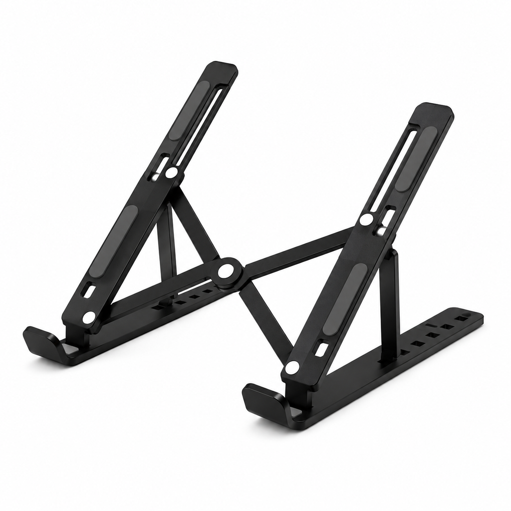 Adjustable Foldable Laptop Stand – Portable Ergonomic Laptop & Tablet Holder