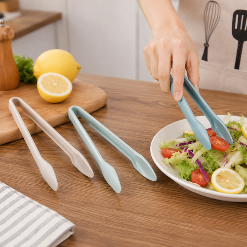 3-Piece Nesting Food Tongs Set – Kitchen Serving & Cooking Tongs