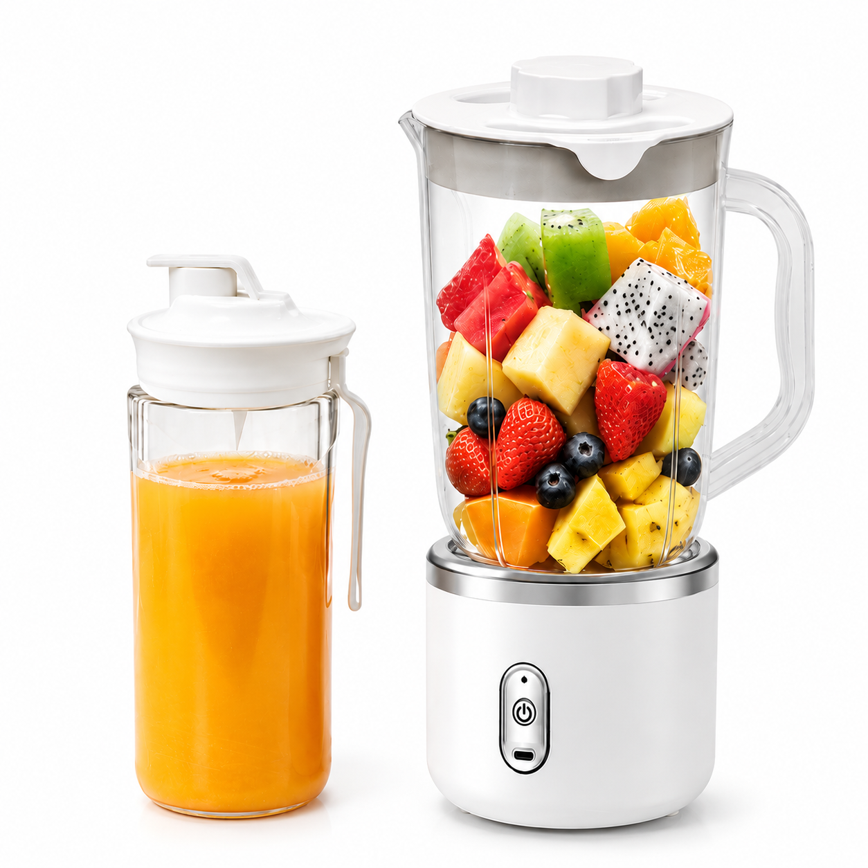 Multi-Functional Portable Juicer Blender – Fruit & Juice Maker