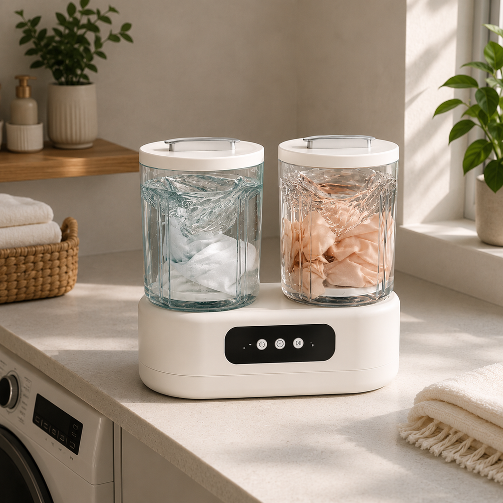 Portable Double Bucket Mini Washing Machine