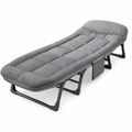 TI-100 Foldable Guest Bed with Mattress & Adjustable Backrest