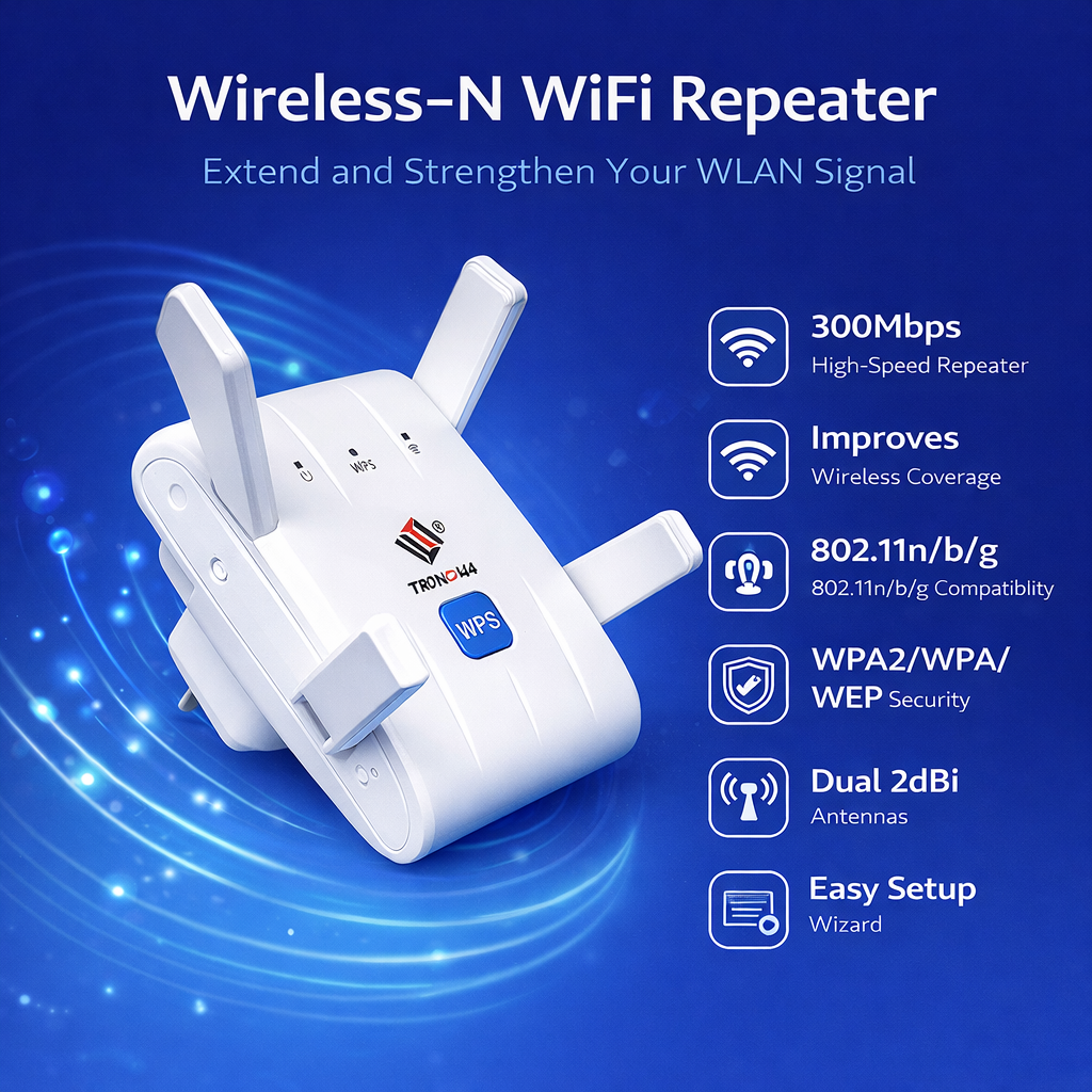 Wireless N WiFi Repeater 300Mbps