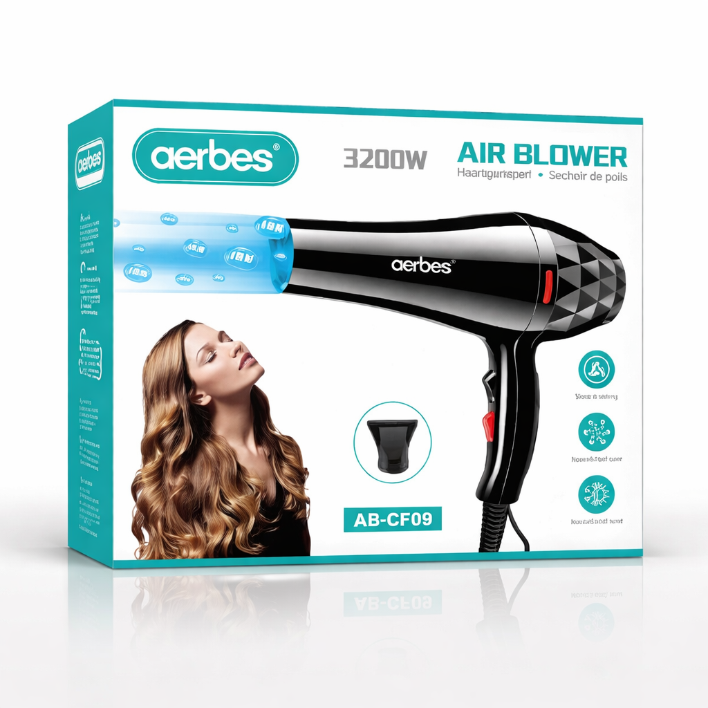 Aerbes 3200W Hair Dryer AB-CF09