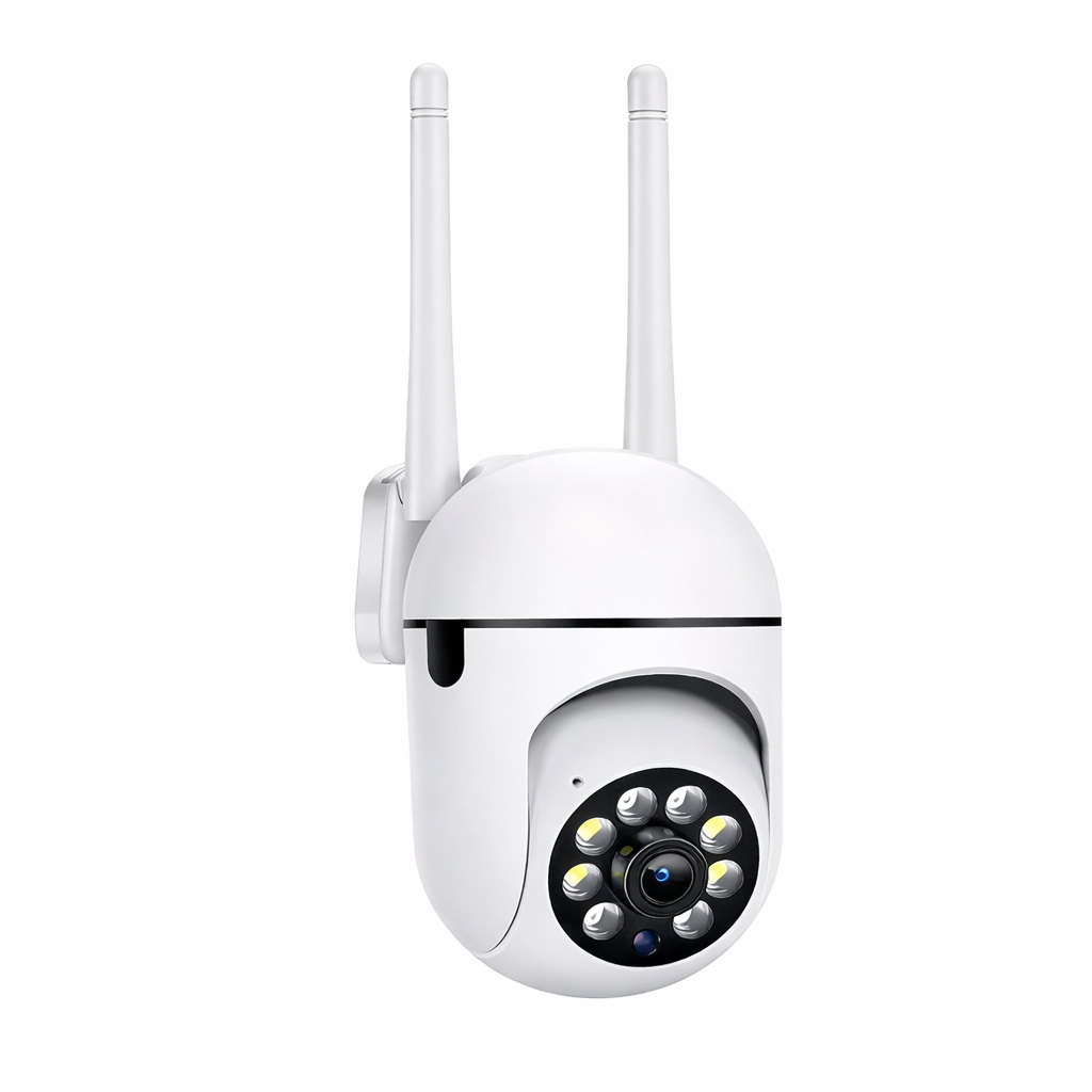 Outdoor WiFi Security Camera with Night Vision & Two-Way Audio | Smart Surveillance Camera