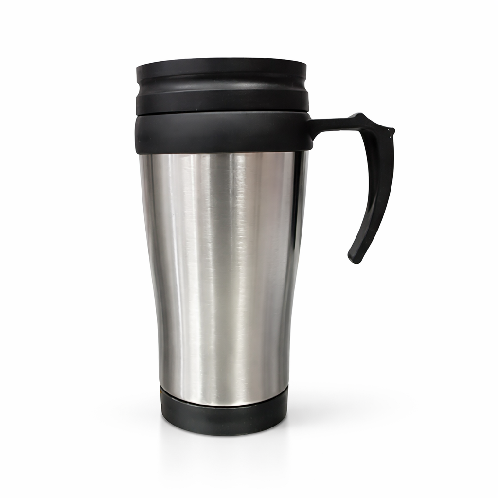 Sunbeam 14oz Stainless Steel Travel Mug with Handle Car Cup Compatible