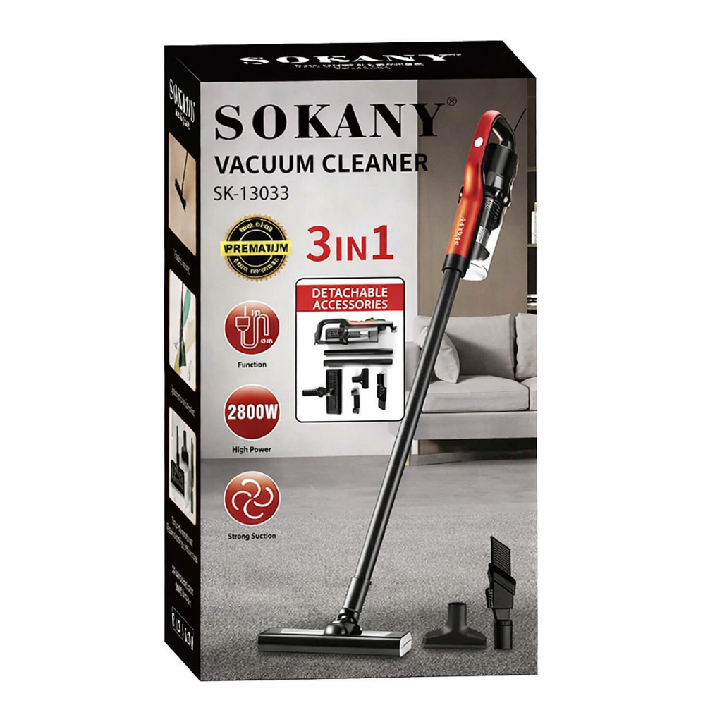 SOKANY SK-13033 3-in-1 Vacuum Cleaner 2800W High Power