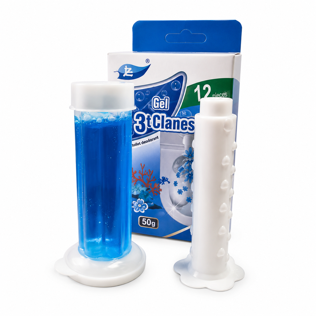 Power Gel Scented Toilet Cleaner Stamp – 1 Gel Tube (Random Colour & Fragrance)