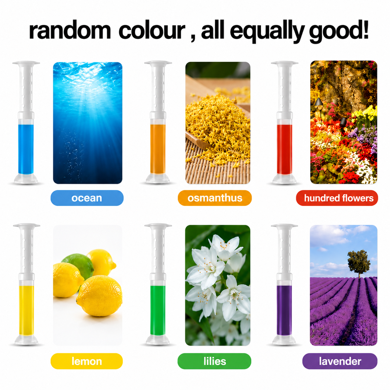 Power Gel Scented Toilet Cleaner Stamp – 1 Gel Tube (Random Colour & Fragrance)
