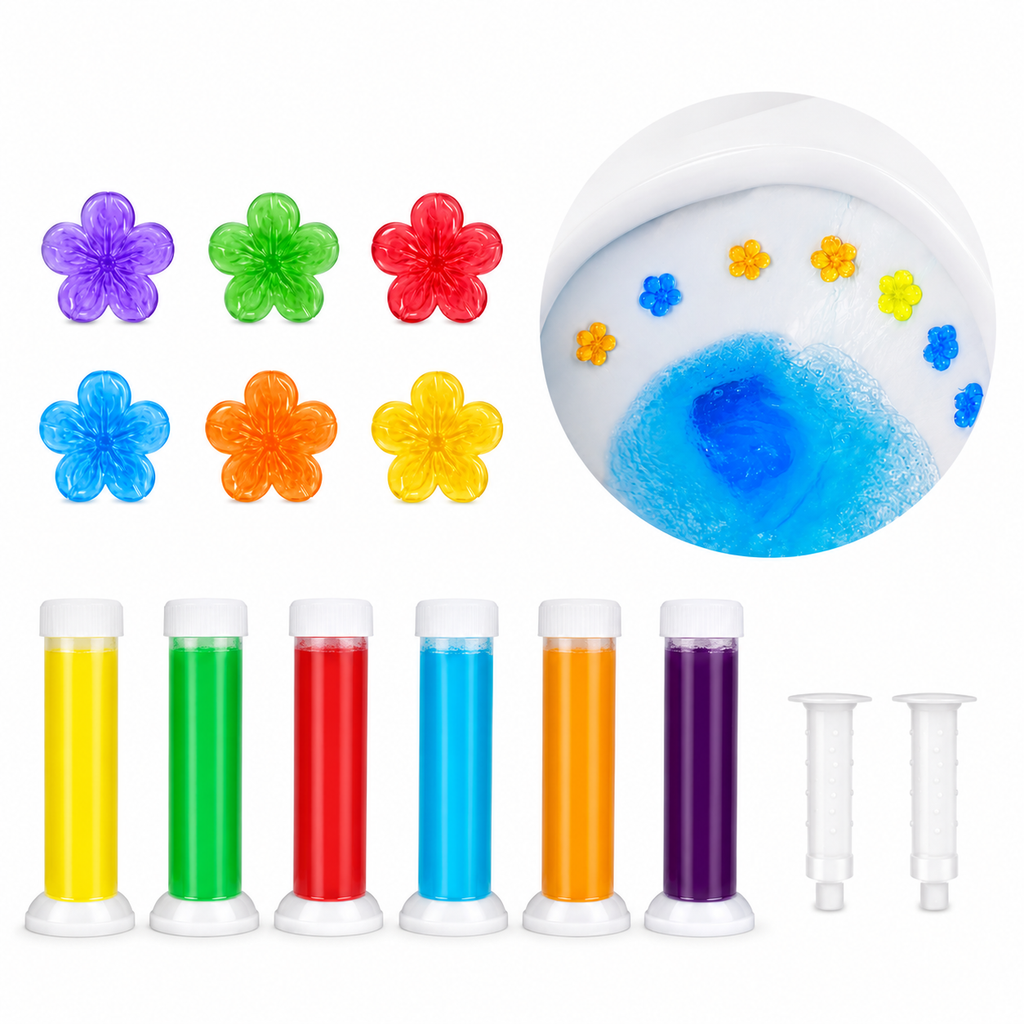 Power Gel Scented Toilet Cleaner Stamp – 1 Gel Tube (Random Colour & Fragrance)