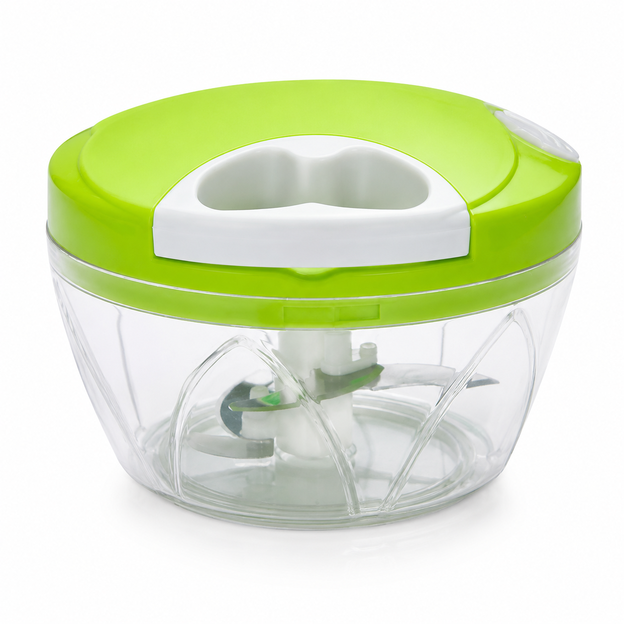 Mini Plastic Vegetable & Fruit Food Chopper with Pull String