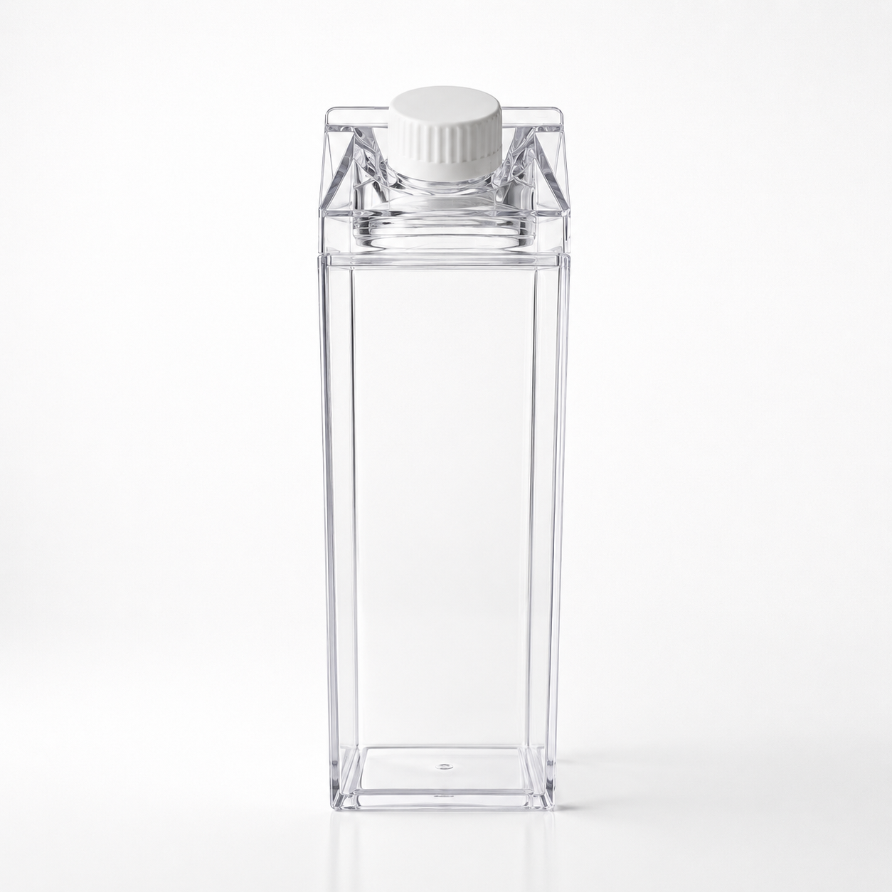 1L Transparent Carton Bottle – BPA-Free Spill-Free Drink Container
