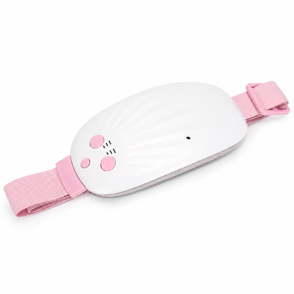 Portable Heating & Massage Waist Belt – Rechargeable Heat Therapy Belt