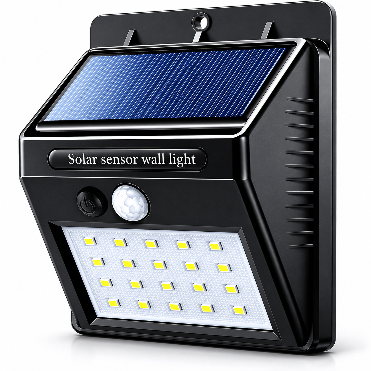 PI-9 Solar Motion Sensor Wall Light – Waterproof Outdoor LED Security Light