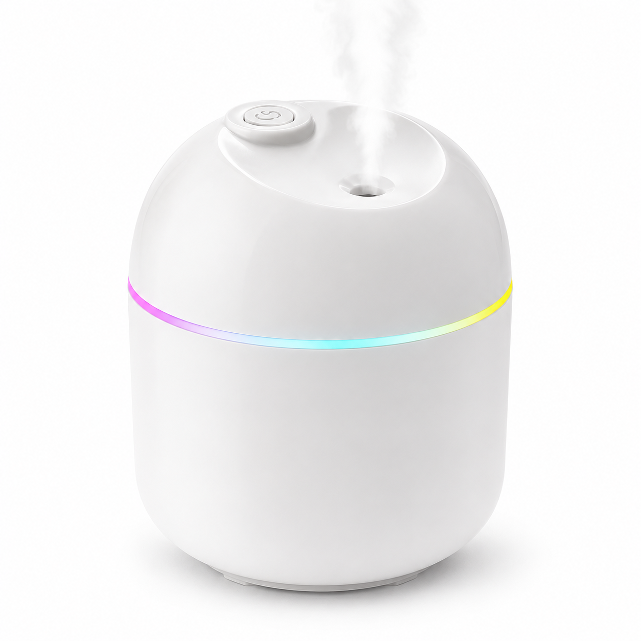 Mini USB Air Humidifier with LED Night Light – Quiet Mist Diffuser