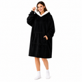 Plush Hooded Blanket Hoodie – Warm & Cozy Wearable Blanket