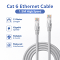 Cat 6 Ethernet Cable 1.5M High Speed