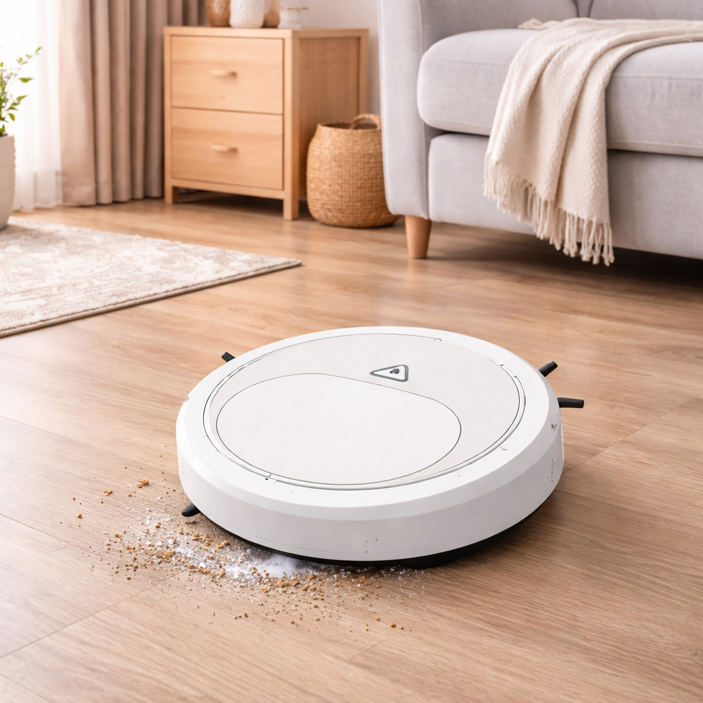 Smart Robot Vacuum Cleaner | Automatic Sweeping & Dust Cleaning with Strong Suction